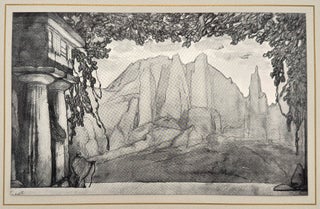 2585 Set design for Hélène de Sparte. Léon Bakst