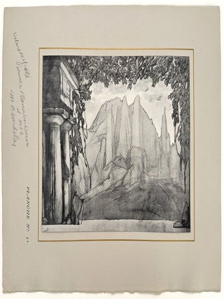 Set design for H&eacute;l&egrave;ne de Sparte