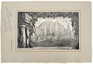Set design for Hélène de Sparte
