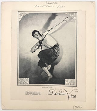 Dancer Demetrius Vilan