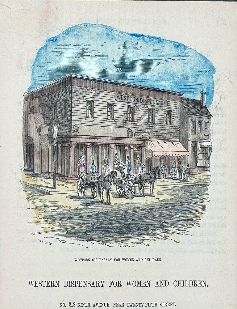 2618 Three engravings of New York from Valentine's Manuals (3). 19h century American School.
