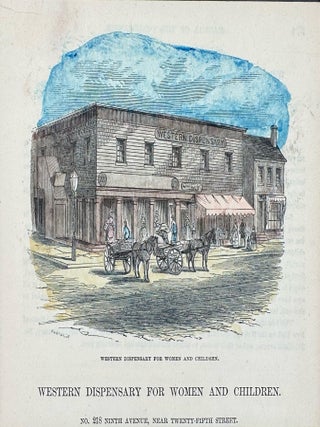2618 Three engravings of New York from Valentine's Manuals (3). 19h century American School