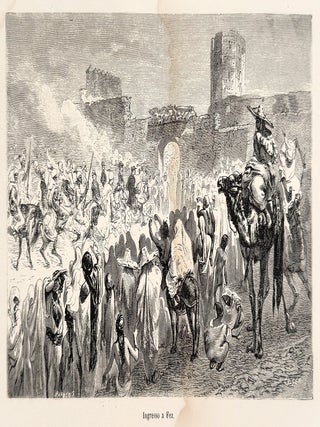 Six engravings from the travelogue Morocco (6)
