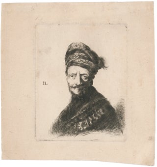 Bearded man in turban and fur