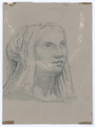 279 Study for Assumption of the Virgin. Giovanni DeMin, attributed to