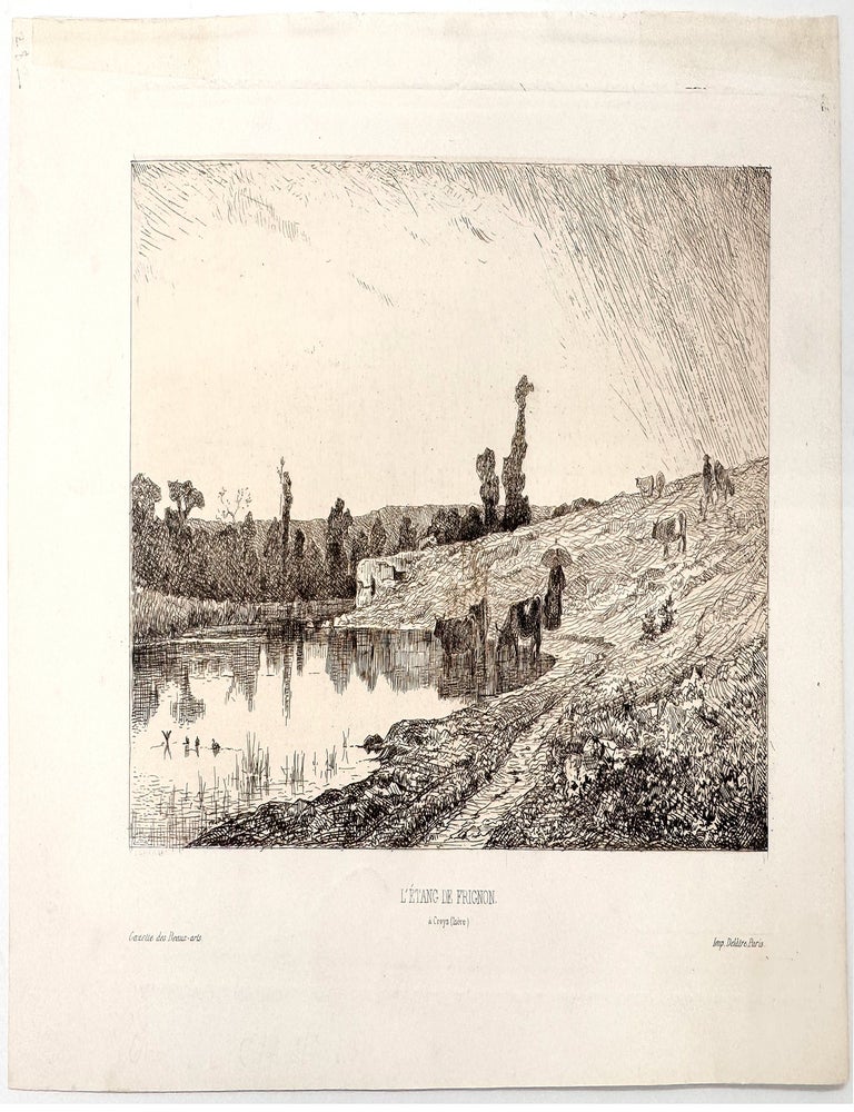 2830 L'Etang de Frignon. Adolphe Appian.