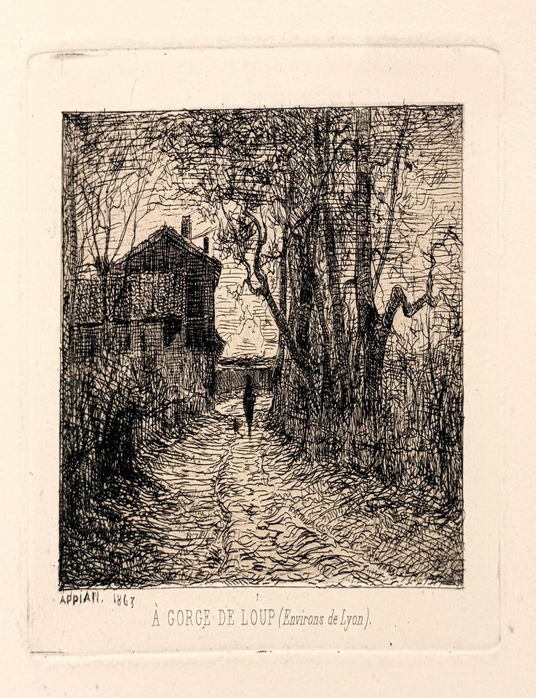 2831 &Agrave; Gorge de Loup; Environs des Lyon. Adolph Appian.
