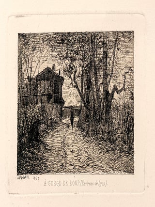 2831 &Agrave; Gorge de Loup; Environs des Lyon. Adolph Appian