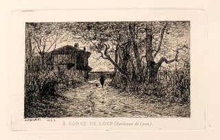 2831 À Gorge de Loup; Environs des Lyon. Adolph Appian