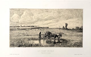 2833 Le Champ de Blé; The Wheat Field. Adolphe Appian