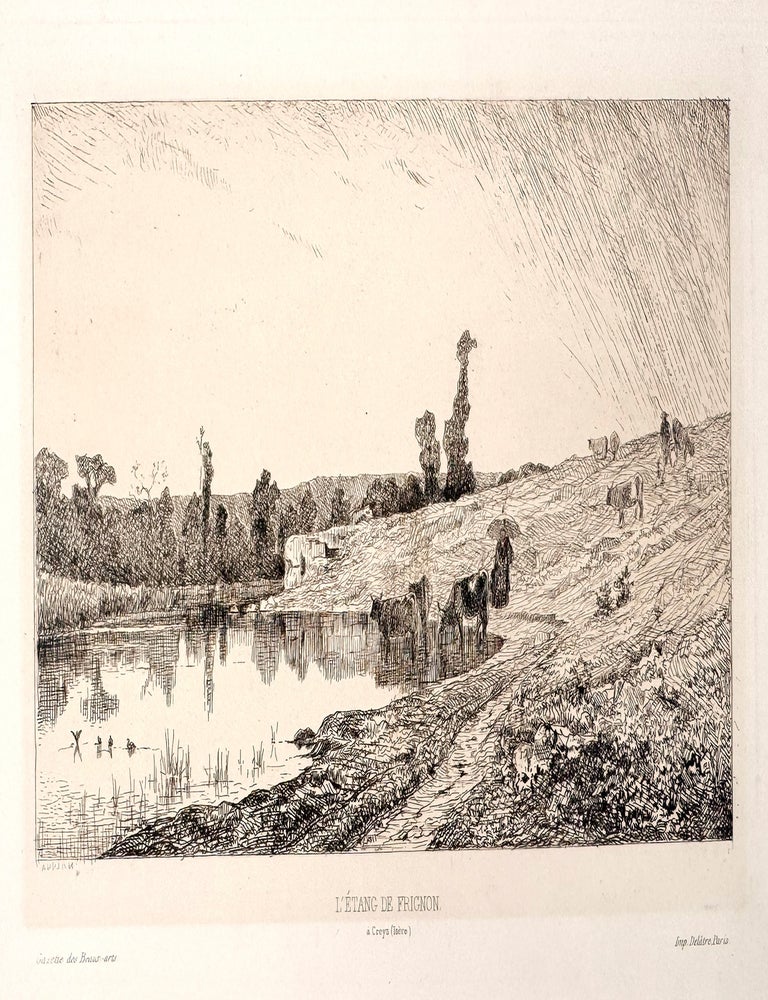 2834 L'Etang de Frignon. Adolphe Appian.