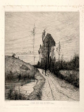 2848 L'Etang neuf pr&egrave;s de Creys (Is&egrave;re). Adolphe Appian