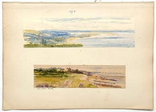 Two views, Near Seaview, Isle of Wight
