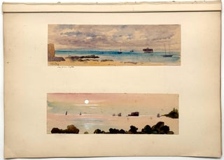 Two views, Near Seaview, Isle of Wight