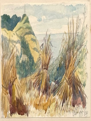 2930 Ocean Landscape, Lee (sheaths of wheat). Ellen Brooker Beale