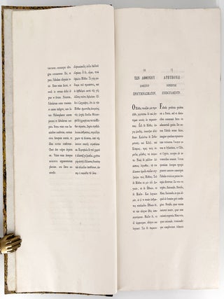 Aesopi Phrygii Fabulae graecae latine conversae (Aesop the Phrygian / Greek Fables Translated into Latin)