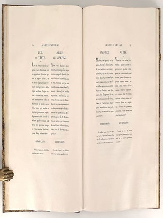 Aesopi Phrygii Fabulae graecae latine conversae (Aesop the Phrygian / Greek Fables Translated into Latin)