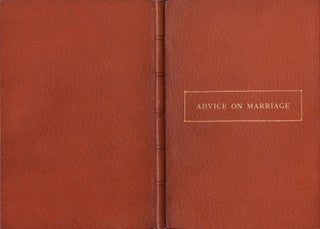 Advice on Marriage