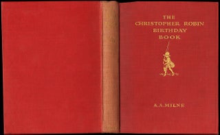 The Christopher Robin Birthday Book, Priscilla Tolkien’s copy with names of family members and friends filled in.; Decorated by E.H. Shepard