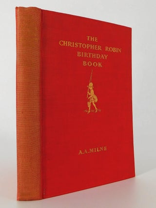 The Christopher Robin Birthday Book, Priscilla Tolkien’s copy with names of family members and friends filled in.; Decorated by E.H. Shepard