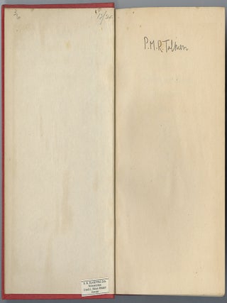 The Christopher Robin Birthday Book, Priscilla Tolkien’s copy with names of family members and friends filled in.; Decorated by E.H. Shepard