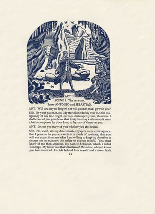 Twelfth Night, or What You Will; With engravings by Eric Ravilious