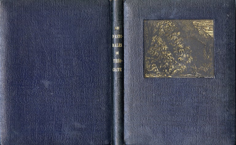 351 Les Pastorales; Traduites intégralement par Gabriel Soulages. Bois originaux de J.-B. Vettiner. Theocritus / Théocrite, René Kieffer.