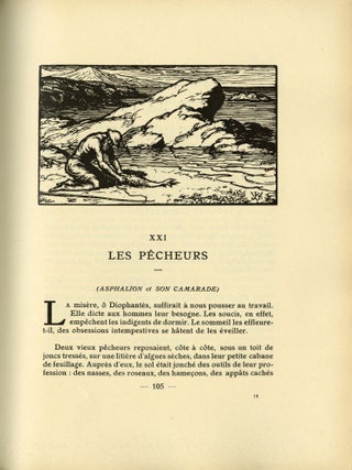 Les Pastorales; Traduites intégralement par Gabriel Soulages. Bois originaux de J.-B. Vettiner