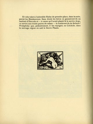 Les Pastorales; Traduites intégralement par Gabriel Soulages. Bois originaux de J.-B. Vettiner
