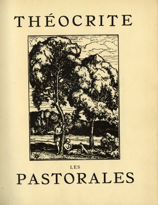 Les Pastorales; Traduites intégralement par Gabriel Soulages. Bois originaux de J.-B. Vettiner