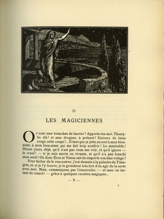Les Pastorales; Traduites intégralement par Gabriel Soulages. Bois originaux de J.-B. Vettiner