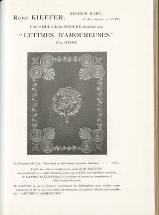 Lettres d'Amoureuses; Les Héroïdes [The Heroines]; Traduction de G. Mirous. Illustrations de Manuel Orazi, Gravées sur bois par Perrichon
