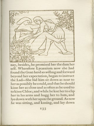 Daphnis and Chloe; A Most Sweet, and Pleasant Pastoral Romance for Young Ladies, translated out of the Greek of Longus by Geo. Thornley