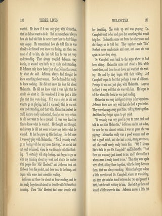 Three Lives; Stories of the Good Anna, Melanctha and the Gentle Lena