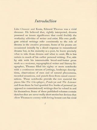 The Chessplayer & Other Essays; with an introduction by R. George Thomas and with two wood-engravings by Hellmuth Weissenborn