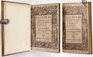 Epistolae Apollonii Tyanei, Anacharsidis, Euripidis, Theanus & Epistolae Hippocratis, Democriti, Heracliti, Diogenis, Cratetis; aliorumque ad eosdem, nunc primum editae Graece simul ac Latine