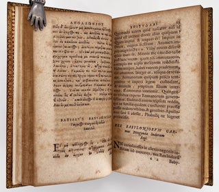 Epistolae Apollonii Tyanei, Anacharsidis, Euripidis, Theanus & Epistolae Hippocratis, Democriti, Heracliti, Diogenis, Cratetis; aliorumque ad eosdem, nunc primum editae Graece simul ac Latine