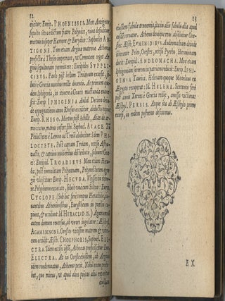 Aeschyli Tragoediae VII. In quibus praeter infinita menda sublata, carminum omnium ratio hactenus ignorata, nunc primum proditur; opera Gulielmi Canteri ultralectini