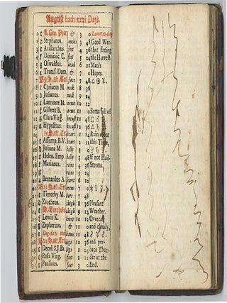 Rider's (1726) British Merlin; Adorned with many delightful Varieties and Useful Verities, for the Year of our Lord God, 1726