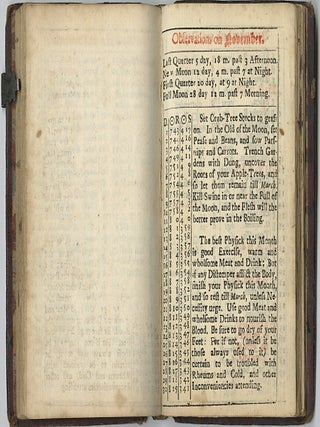 Rider's (1726) British Merlin; Adorned with many delightful Varieties and Useful Verities, for the Year of our Lord God, 1726