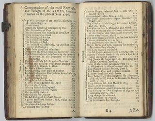 Rider's (1726) British Merlin; Adorned with many delightful Varieties and Useful Verities, for the Year of our Lord God, 1726