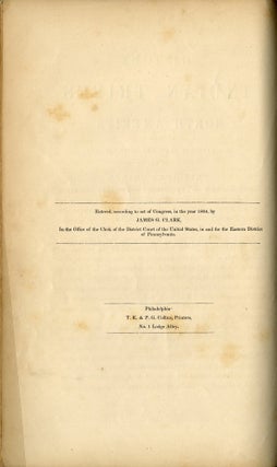 History of the Indian Tribes of North America; With Biographical Sketches and Anecdotes of the Principal Chiefs, Embellished with One Hundred and Twenty Portraits, from the Indian Gallery in the Department of War at Washington. By Thomas L. McKenney, Late of the Indian Department, Washington, and James Hall, Esq. of Cincinnati. In Three Volumes.