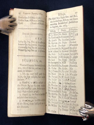 An Almanack for the Year of Our Lord God M.DCC.LXXXIV. 1784