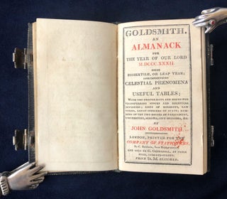 An Almanack for the Year of Our Lord M.DCCC.XXXII 1832
