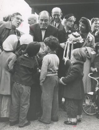4 Clown Emmett Kelly Out of Makeup. Photographer Unknown