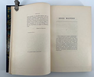 Renée Mauperin; Edition ornée de dix composition à l'eau-forte par James TISSOT