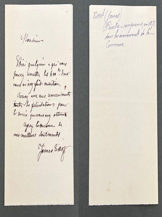 Renée Mauperin; Edition ornée de dix composition à l'eau-forte par James TISSOT