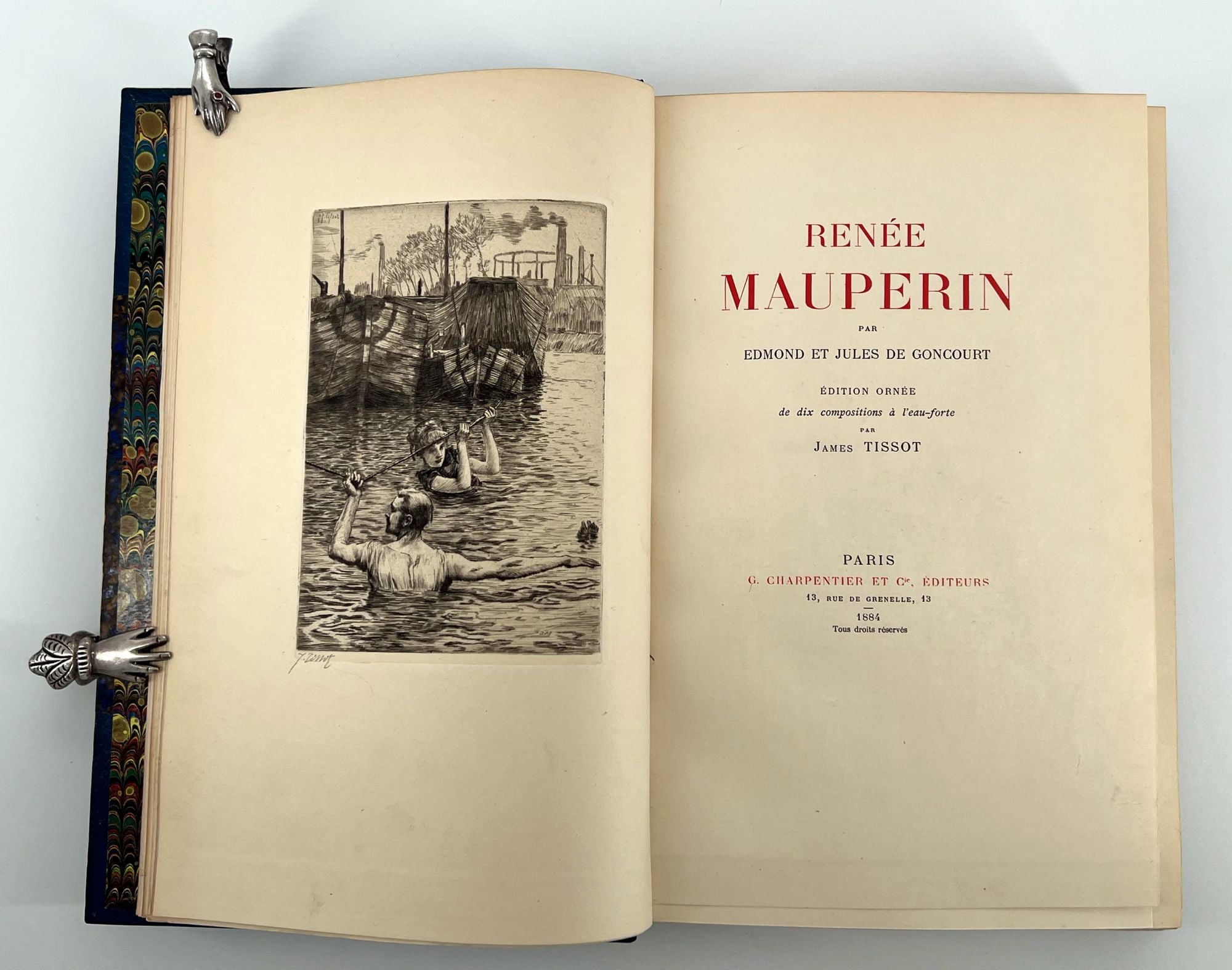 Ren e Mauperin Edition orn e de dix composition l eau forte par