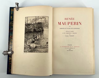 Renée Mauperin; Edition ornée de dix composition à l'eau-forte par James TISSOT