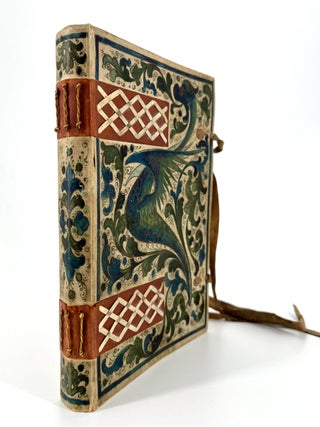 431 Painted binding – Her Anthology, manuscript poetry. Dorothy Margaret Tyas Colles